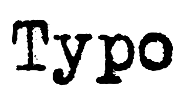Typo
